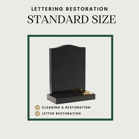 Headstone Lettering Restoration GraveClean | Headstone Cleaning & Restoration