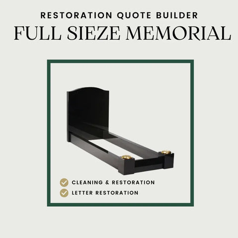 Quote Builder GraveClean | Headstone Cleaning & Restoration