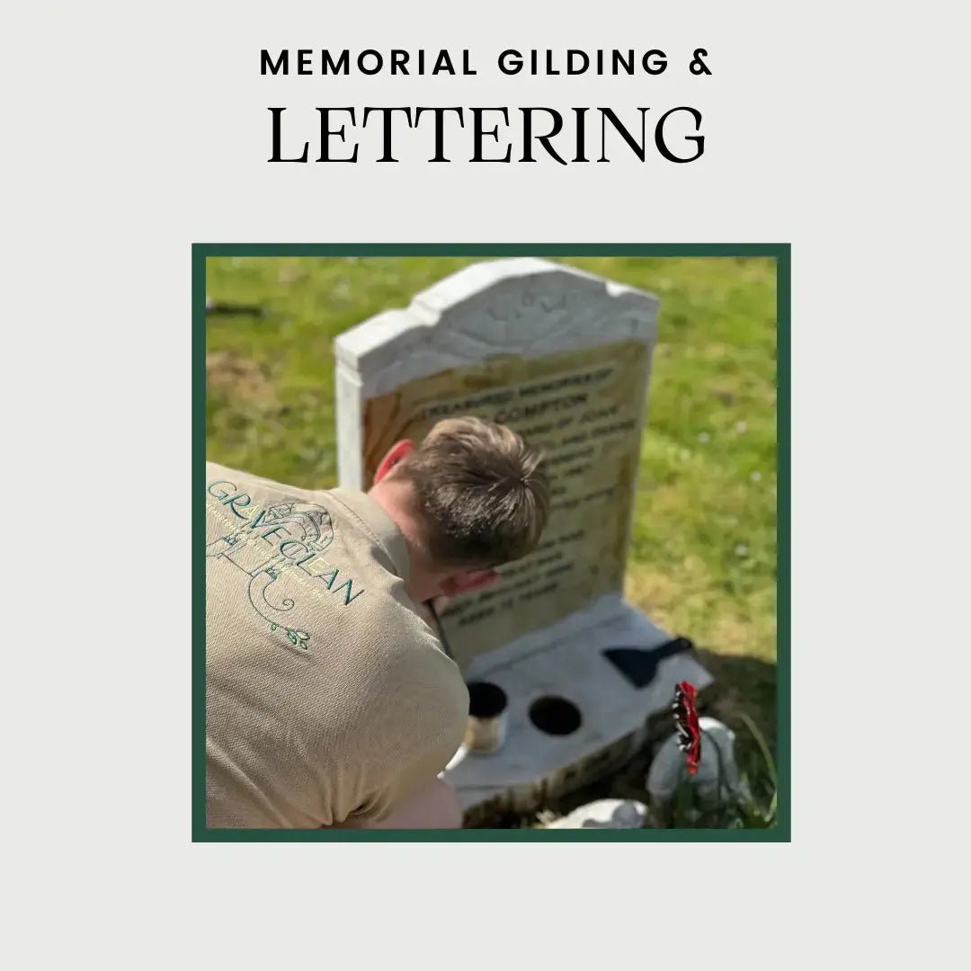 Headstone Inscriptions & Gilding - GraveClean | Headstone Cleaning ...