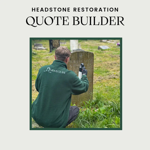Quote Builder GraveClean | Headstone Cleaning & Restoration