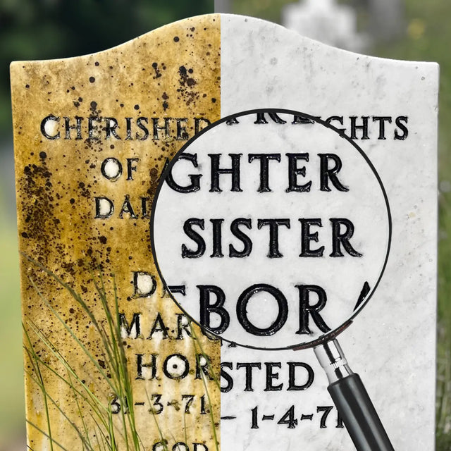 Headstone Re-Lettering Service UK | Restore Inscriptions – GraveClean