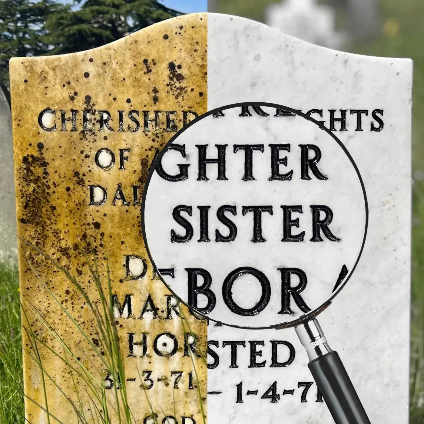 Headstone Inscriptions & Gilding - GraveClean | Headstone Cleaning ...