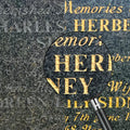 Headstone Gilding GraveClean