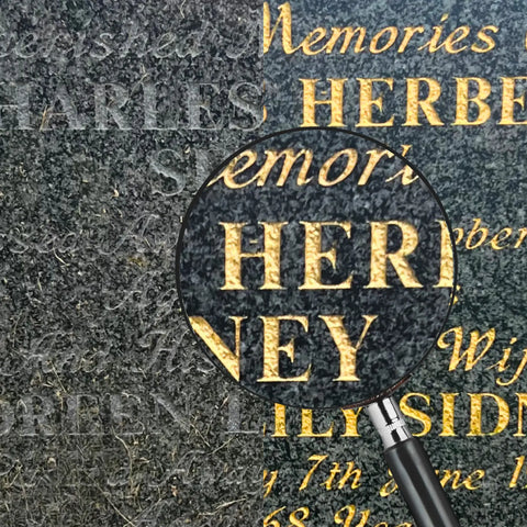 Headstone Gilding GraveClean