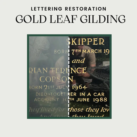 Headstone Lettering Restoration GraveClean | Headstone Cleaning & Restoration