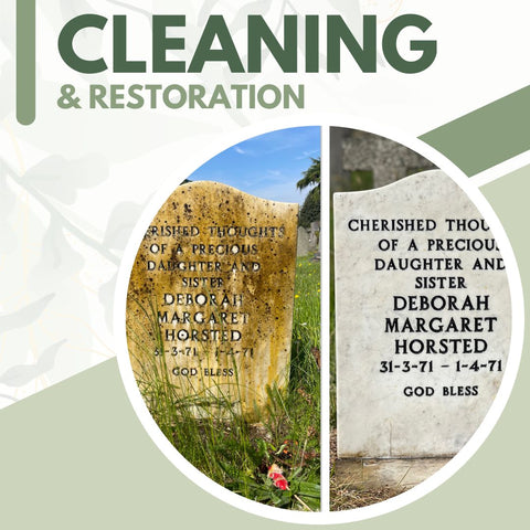 Headstone Cleaning, Restoration & Maintenance Service