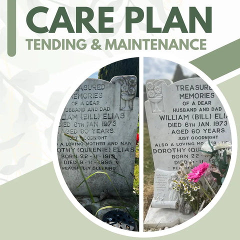 Memorial / Grave Tending & Maintenance Subscription GraveClean | Headstone Cleaning & Restoration