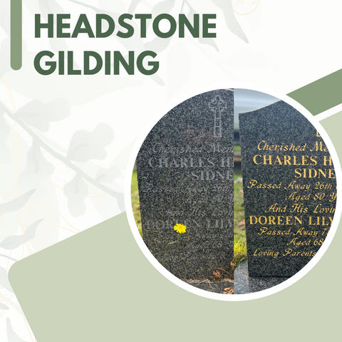 Headstone Regilding